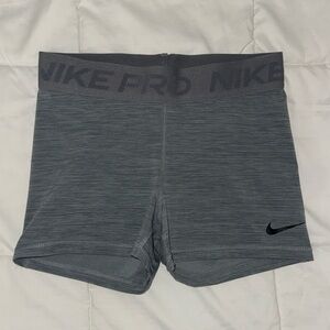 Nike Women's Charcoal Athletic Shorts